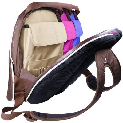 BE.EZ MacBook Pro 15'' Bronze Blue Rucksack - Rucksack BE.EZ MacBook Pro 15'' Bronze Blue Rucksack - Rucksack