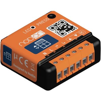 Módulo empotrable EnOcean NodOn Naranja - Módulo para persianas Módulo empotrable EnOcean NodOn Naranja - Módulo para persianas
