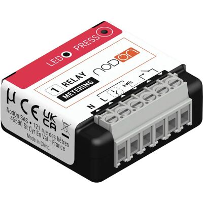 Module multifonction NodOn - Mesure de consommation compatible Zigbee - Multicolour - Publicité Module multifonction NodOn - Mesure de consommation compatible Zigbee - Multicolour - Publicité