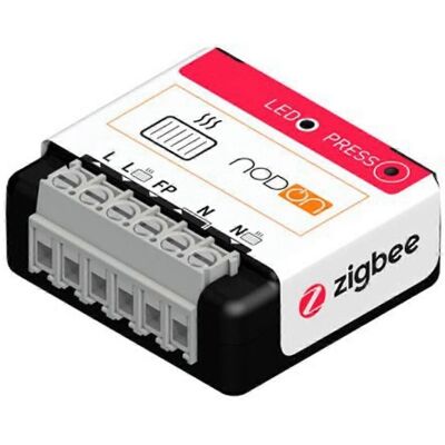 NodOn Black Zigbee Pilot Wire Radiator Heating Module NodOn Black Zigbee Pilot Wire Radiator Heating Module