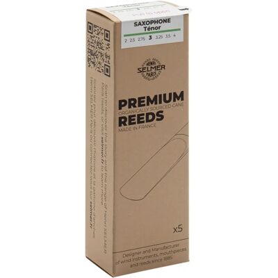 Selmer Premium 2.5 Plaquettes - Saxophone (X5) - Type de produit - Publicité Selmer Premium 2.5 Plaquettes - Saxophone (X5) - Type de produit - Publicité