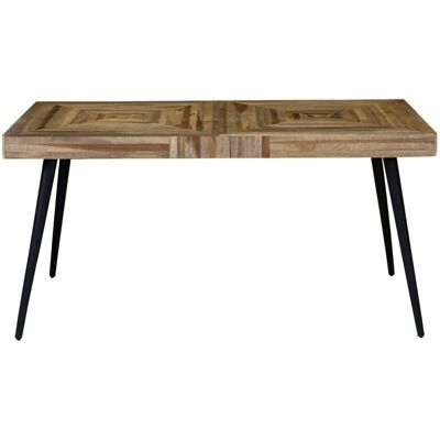 Table rectangulaire en teck recyclé - Collection Woody - ZAGO STORE - Publicité Table rectangulaire en teck recyclé - Collection Woody - ZAGO STORE - Publicité
