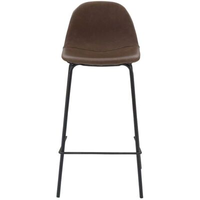 ZAGO STORE ZARA Chaise Vintage en Cuir Synthétique Marron - Chaise - Publicité ZAGO STORE ZARA Chaise Vintage en Cuir Synthétique Marron - Chaise - Publicité