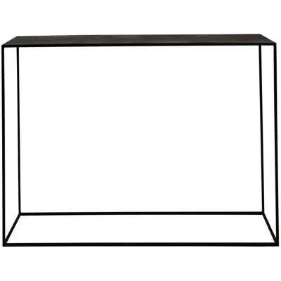ZAGO STORE Console en métal noir 110cm - Collection Expo - Publicité ZAGO STORE Console en métal noir 110cm - Collection Expo - Publicité