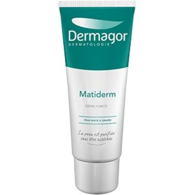 Dermagor Matiderm Crème - Pureté pour peaux grasses 40ml - Publicité Dermagor Matiderm Crème - Pureté pour peaux grasses 40ml - Publicité