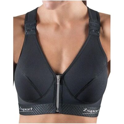 ZSPORT 85A Zwart Sport-BH - Hoge Ondersteuning voor Multisport ZSPORT 85A Zwart Sport-BH - Hoge Ondersteuning voor Multisport