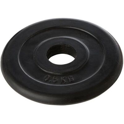 Tremblay TU Gummiüberzogener Gusseisen-Gewicht - 20 kg für 28 mm Stangen Tremblay TU Gummiüberzogener Gusseisen-Gewicht - 20 kg für 28 mm Stangen