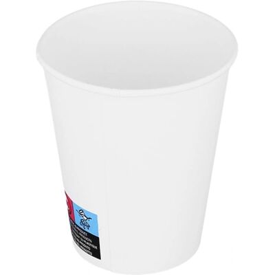 CSJ Gobelets jetables 24cl - Blanc - Pack de 50 - Publicité CSJ Gobelets jetables 24cl - Blanc - Pack de 50 - Publicité