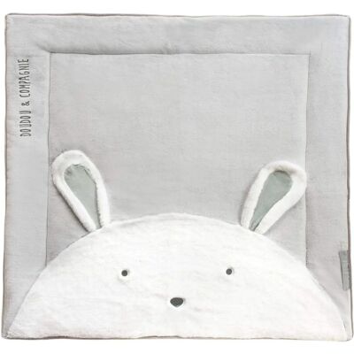 Tappeto Gioco Coniglio Grigio Doudou et Compagnie Tappeto Gioco Coniglio Grigio Doudou et Compagnie