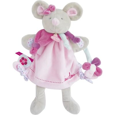 Doudou et Compagnie DC3085 Rassel, Rosa, Plüschpuppet Doudou et Compagnie DC3085 Rassel, Rosa, Plüschpuppet