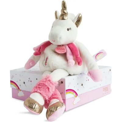 Doudou et Compagnie Rosa Einhorn Plüschtier - Stofftier Doudou et Compagnie Rosa Einhorn Plüschtier - Stofftier