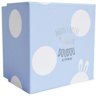 Doudou et Compagnie DC3379 - Peluche - Bleu - 25cm - Publicité Doudou et Compagnie DC3379 - Peluche - Bleu - 25cm - Publicité