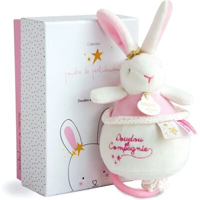 Doudou et Compagnie Rosa Hasen Musikalisches Spielzeug - Baby Geschenk Doudou et Compagnie Rosa Hasen Musikalisches Spielzeug - Baby Geschenk