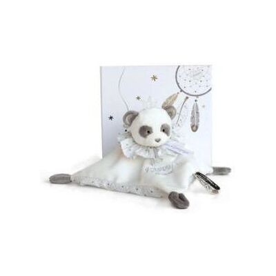 Conjunto Presente Panda Doudou et Compagnie - Brinquedo de sono para bebês Conjunto Presente Panda Doudou et Compagnie - Brinquedo de sono para bebês