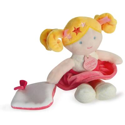 Poupée en peluche Louison avec balançoire - Doudou et Compagnie - Publicité Poupée en peluche Louison avec balançoire - Doudou et Compagnie - Publicité