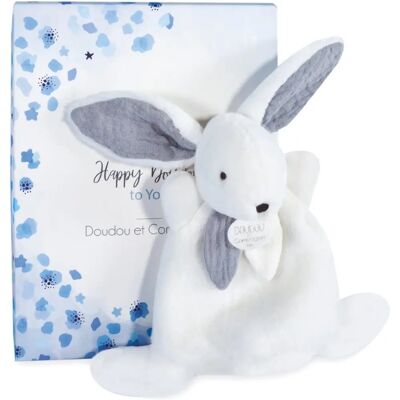 Doudou et Compagnie Blauer Hase Plüschtier - Kuscheltier Doudou et Compagnie Blauer Hase Plüschtier - Kuscheltier