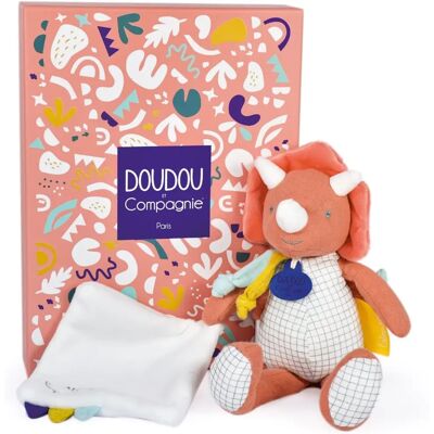 Doudou et Compagnie Calinosaures Doudou en Peluche - Dinosaure - Tissus Doux - Publicité Doudou et Compagnie Calinosaures Doudou en Peluche - Dinosaure - Tissus Doux - Publicité