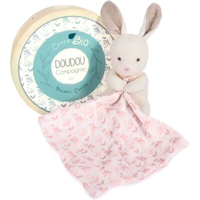 Doudou et Compagnie Bio Hase mit Schmusetuch - Plüschtier Doudou et Compagnie Bio Hase mit Schmusetuch - Plüschtier