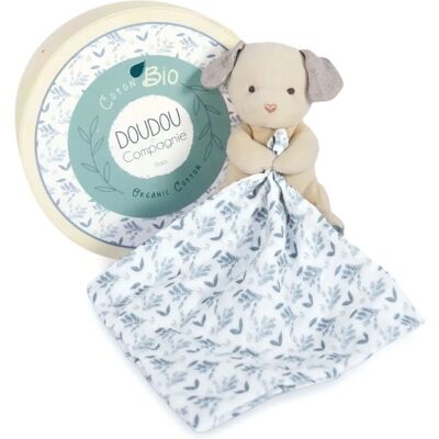 Cane Bio con Pannolino e Peluche - Doudou et Compagnie Cane Bio con Pannolino e Peluche - Doudou et Compagnie