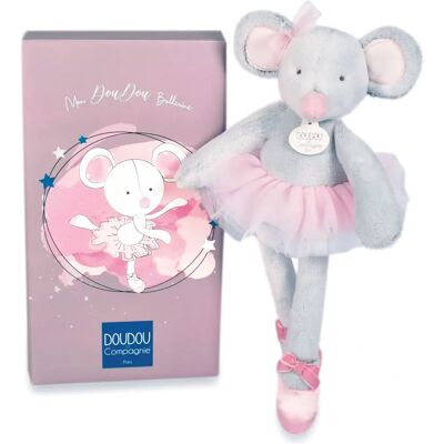 Doudou et Compagnie Rosa Ballerina Maus - Plüschtier Doudou et Compagnie Rosa Ballerina Maus - Plüschtier