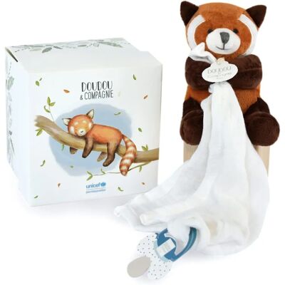 Doudou et Compagnie Roter Panda Plüschtier & Beißring - Baby Geschenk Doudou et Compagnie Roter Panda Plüschtier & Beißring - Baby Geschenk