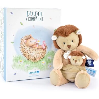 Doudou et Compagnie Unicef Mama & Kind Igel 25cm - Plüschtier Doudou et Compagnie Unicef Mama & Kind Igel 25cm - Plüschtier