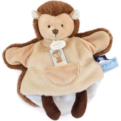 Doudou et Compagnie Beigefarbene Handpuppe Igel - Plüschtier Doudou et Compagnie Beigefarbene Handpuppe Igel - Plüschtier