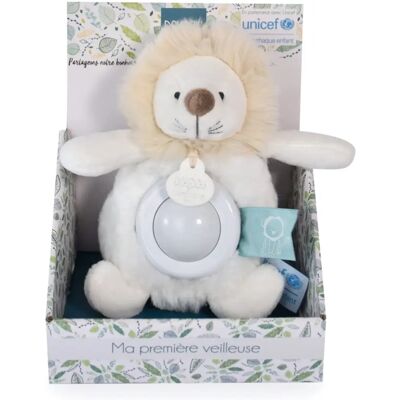 Doudou et Compagnie UNICEF Leeuw Nachtlicht 15cm - Knuffel met Licht Doudou et Compagnie UNICEF Leeuw Nachtlicht 15cm - Knuffel met Licht