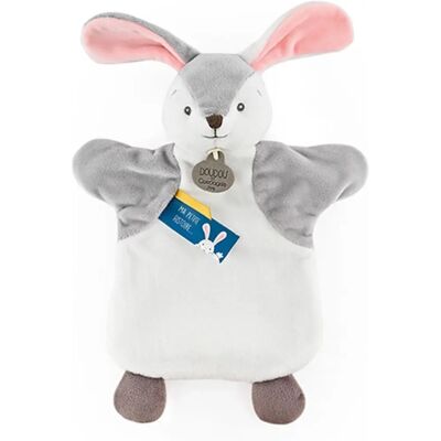 Doudou et Compagnie - Hasen Plüschtier Handpuppe - Plüsch Handpuppe Doudou et Compagnie - Hasen Plüschtier Handpuppe - Plüsch Handpuppe