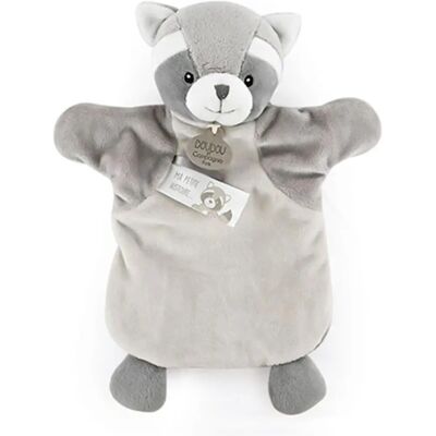 Doudou et Compagnie Waschbär Handpuppe 25cm Plüschtier Doudou et Compagnie Waschbär Handpuppe 25cm Plüschtier