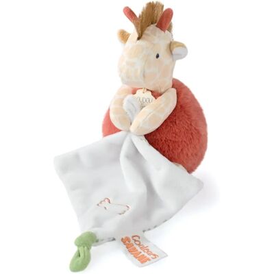 Girafe en peluche pour bébé - 15cm - Blanc - Doudou et Compagnie - Publicité Girafe en peluche pour bébé - 15cm - Blanc - Doudou et Compagnie - Publicité