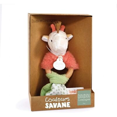 Doudou et Compagnie Girafe Rassel - Peluche - Publicité Doudou et Compagnie Girafe Rassel - Peluche - Publicité