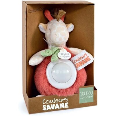 Doudou et Compagnie Nattljus Giraff 15cm - Plyschdjur Doudou et Compagnie Nattljus Giraff 15cm - Plyschdjur