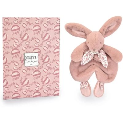 Doudou & Compagnie Rosa Kanin - Originalstoff, CE-zertifiziert - Plüschtier Doudou & Compagnie Rosa Kanin - Originalstoff, CE-zertifiziert - Plüschtier
