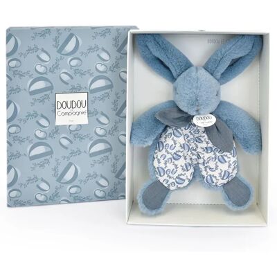 Doudou et Compagnie Blauer Hase Plüschspielzeug - Babyschlafhilfe Doudou et Compagnie Blauer Hase Plüschspielzeug - Babyschlafhilfe