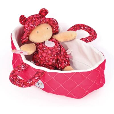 Doudou et Compagnie Baby & Tragetasche Maëlle 20cm - Plüschtier Doudou et Compagnie Baby & Tragetasche Maëlle 20cm - Plüschtier