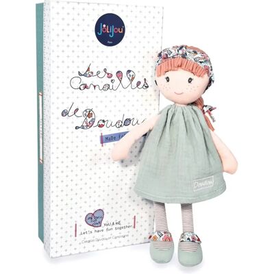 Poupée en peluche Emie de Doudou et Compagnie - Jouet en peluche - Publicité Poupée en peluche Emie de Doudou et Compagnie - Jouet en peluche - Publicité