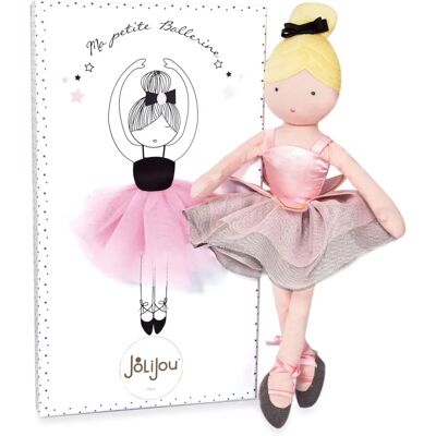 Poupée Ballerine Multicolore Jolijou - Peluche 35cm pour Nouveau-nés - Publicité Poupée Ballerine Multicolore Jolijou - Peluche 35cm pour Nouveau-nés - Publicité