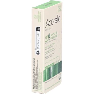 Acorelle Kaltekstra Facialstreifen - Hypoallergen, 20 Stück Acorelle Kaltekstra Facialstreifen - Hypoallergen, 20 Stück