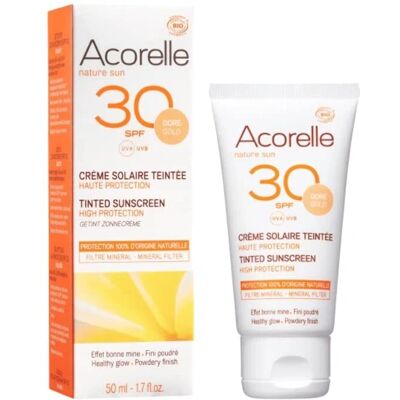 Acorelle SPF 30 Protector Solar de Alta Protección Dorado Tono - Protector Solar Acorelle SPF 30 Protector Solar de Alta Protección Dorado Tono - Protector Solar