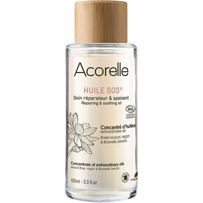Acorelle Økologisk SOS Kroppsolje - Beroligende og Reparasjon Acorelle Økologisk SOS Kroppsolje - Beroligende og Reparasjon