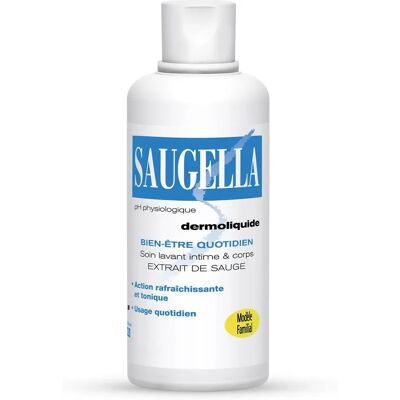 Saugella Dermoliquide 750Ml - Émulsion Hygiène Intime - Soin Peau Sensible - Publicité Saugella Dermoliquide 750Ml - Émulsion Hygiène Intime - Soin Peau Sensible - Publicité