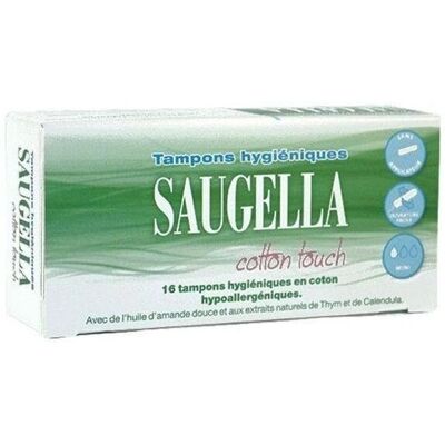 Saugella Cotton Touch Mini Tampons - Hygieneprodukt Saugella Cotton Touch Mini Tampons - Hygieneprodukt