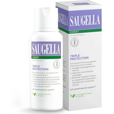 Saugella Expert Triple Protection Intimwaschung - Feminin Hygiene Saugella Expert Triple Protection Intimwaschung - Feminin Hygiene