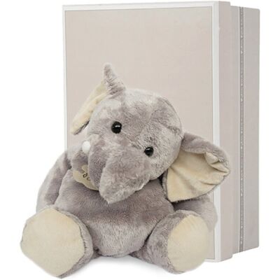 Histoire d'Ours - HO1284 - Éléphant en peluche marron - Jouet en peluche Histoire d'Ours - HO1284 - Éléphant en peluche marron - Jouet en peluche