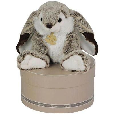 Histoire d'Ours Marius Peluche Gris - Doudou - Publicité Histoire d'Ours Marius Peluche Gris - Doudou - Publicité