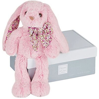 Histoire d'Ours Coniglio Rosa Peluche - 40cm - Regalo Neonati Histoire d'Ours Coniglio Rosa Peluche - 40cm - Regalo Neonati
