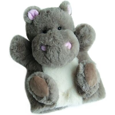 Doudou et Compagnie HO2592 Hippo Handpuppe - Weiches Plüschtier Doudou et Compagnie HO2592 Hippo Handpuppe - Weiches Plüschtier