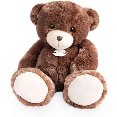 Oso de peluche Bellydou marrón de 60 cm de Doudou et Compagnie Oso de peluche Bellydou marrón de 60 cm de Doudou et Compagnie