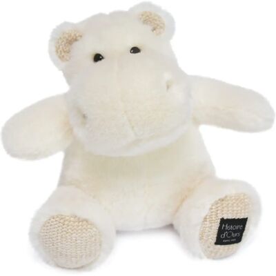 HISTOIRE D'OURS Hippo 25 cm Elfenben - Plysch - Baby - Inredning HISTOIRE D'OURS Hippo 25 cm Elfenben - Plysch - Baby - Inredning